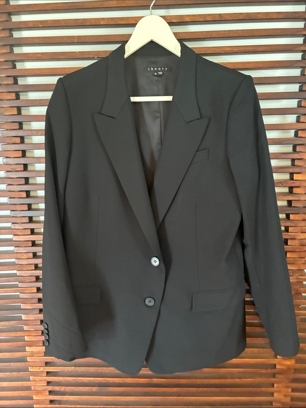 🎉NEW LISTING!🎉Theory Black Single-Breasted Women's Blazer